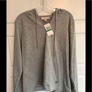 NEW WITH TAGS Michael Kors grey hoodie